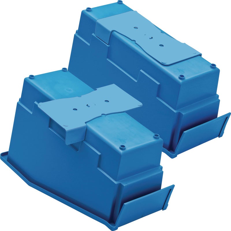 Really Good Stuff Non-Tip Book and Binder Holders with Stabilizer Wings, 5Â½â€ by 13Â½â€ by 7Â¾â€ - Set of 6, Classroom & Library Organization - Image 4